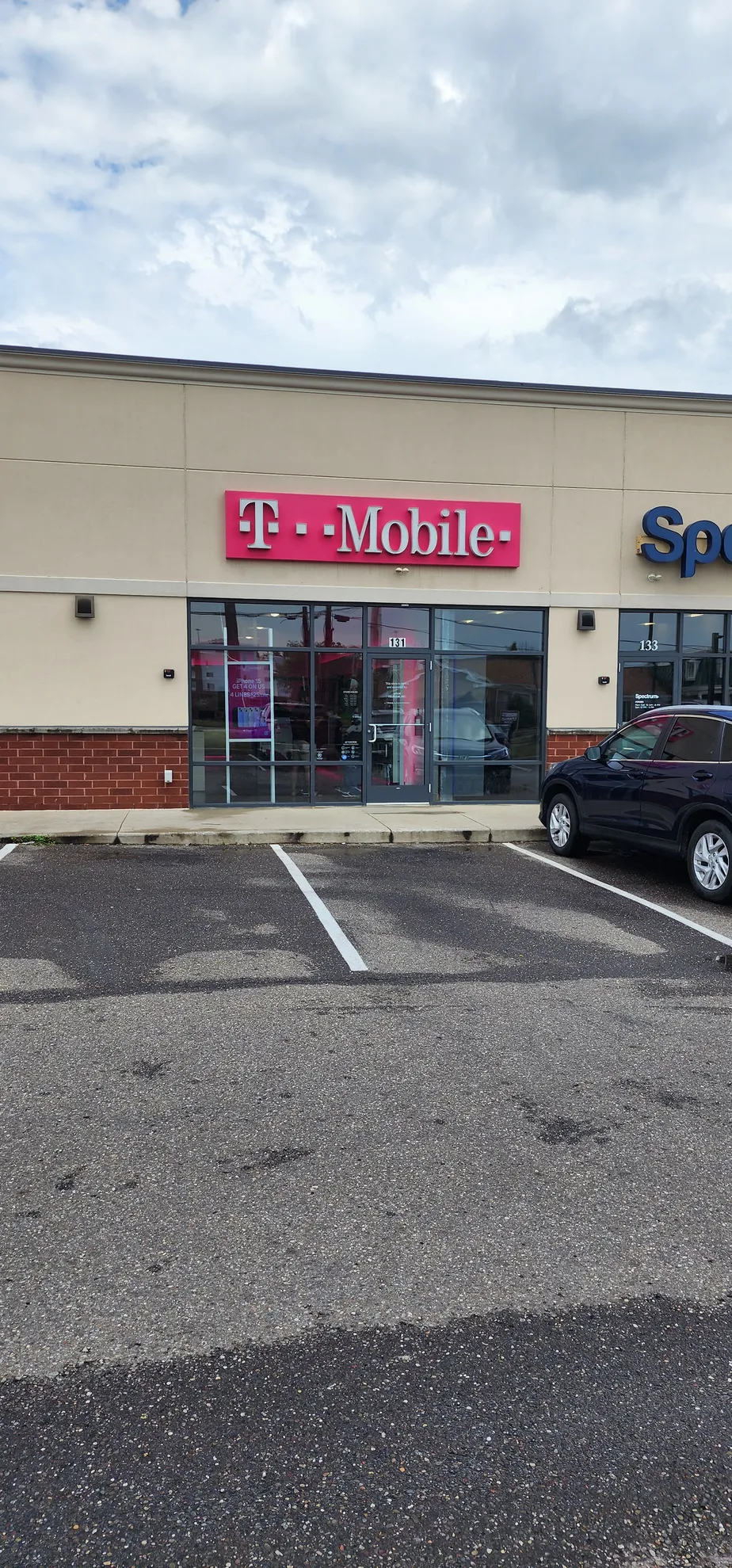  Exterior photo of T-Mobile Store at Bluebell Dr & W High Ave, New Philadelphia, OH 