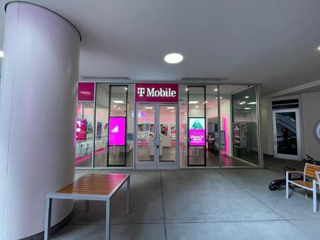 Exterior photo of T-Mobile Store at Fig at 7th, Los Angeles, CA