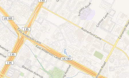map of 1030 Norwood Plaza Ste 412 Austin, TX 78753