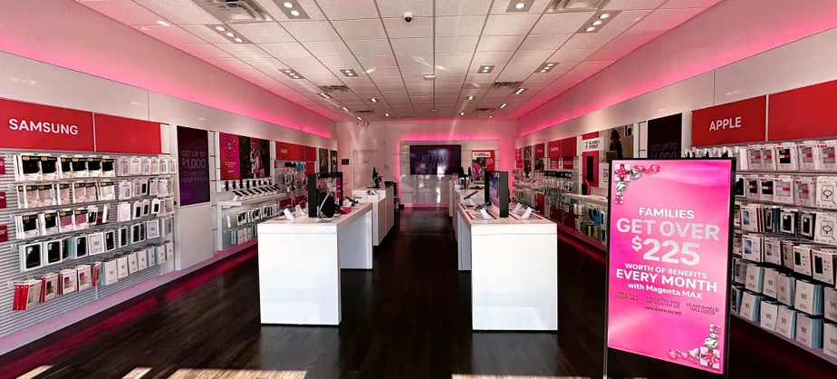 Interior photo of T-Mobile Store at Pace Pointe, Pace, FL
