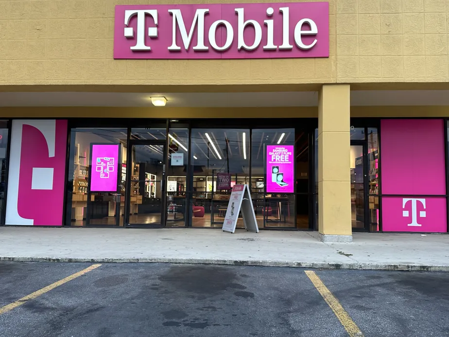Exterior photo of T-Mobile Store at Nacodogches Rd & O'Conner, San Antonio, TX
