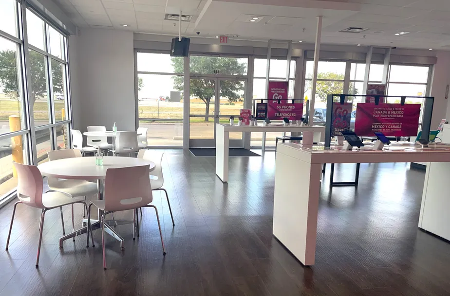 Interior photo of T-Mobile Store at Cockrell Hill, Dallas, TX