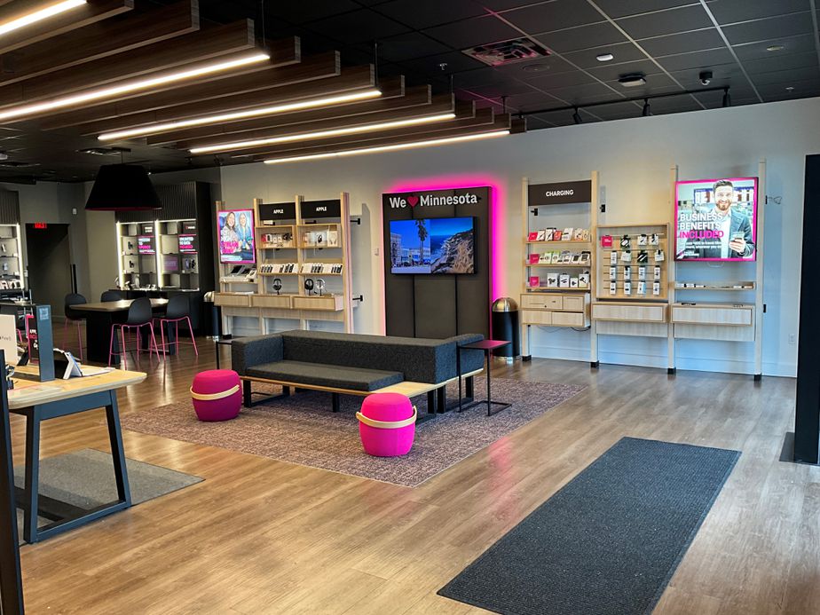 Interior photo of T-Mobile Store at County Rd 42 & Burnhaven Dr, Burnsville, MN
