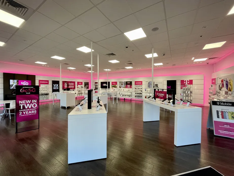 Interior photo of T-Mobile Store at N Beach St & Wheeler St, Ft Worth, TX