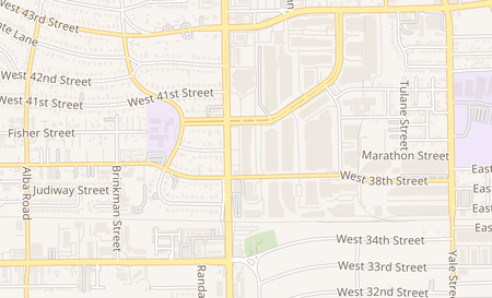 map of 3902 N Shepherd Dr Houston, TX 77018