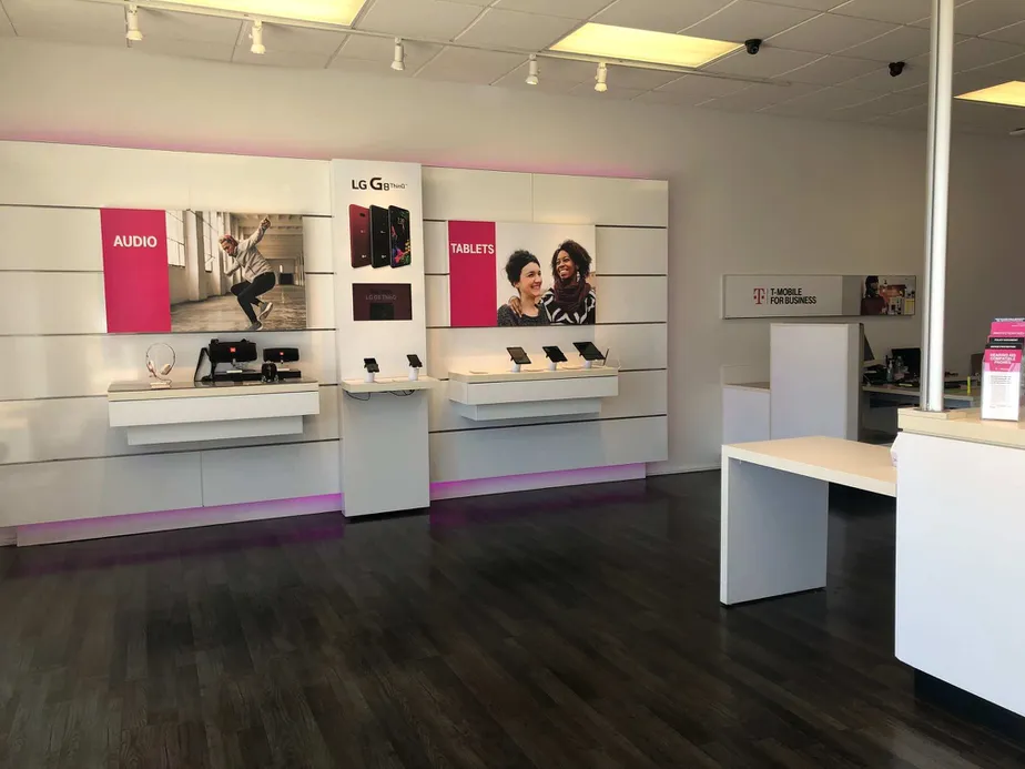 Interior photo of T-Mobile Store at Ww White Rd. & Rigsby Ave., San Antonio, TX