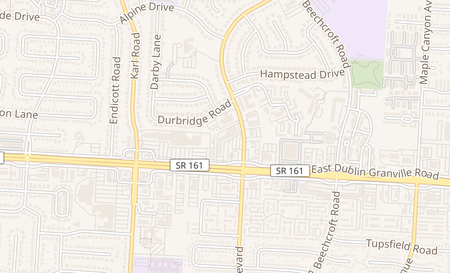 map of 1778 E Dublin Granville Rd Columbus, OH 43229