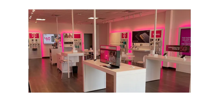 Interior photo of T-Mobile Store at S St & 1500 St S, Richfield, UT