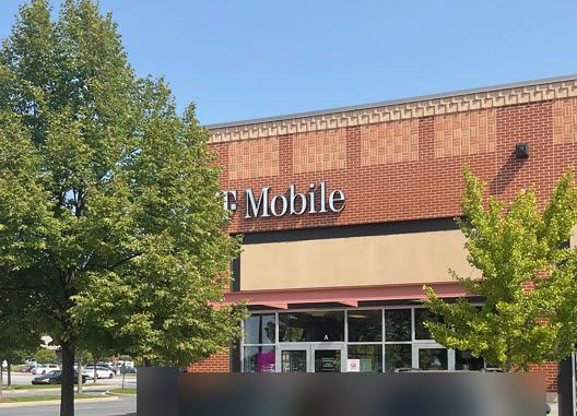 Exterior photo of T-Mobile Store at Clemson Corner, Frederick, MD