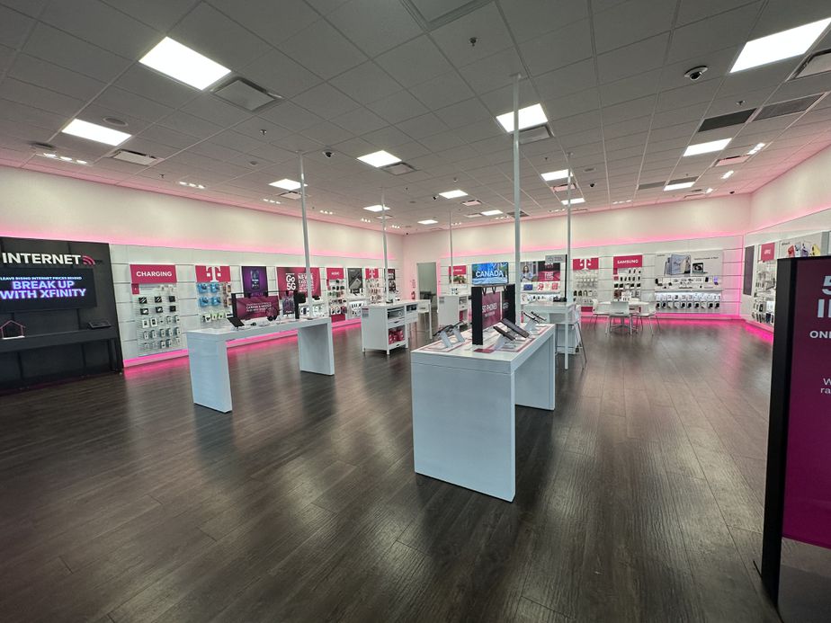 Interior photo of T-Mobile Store at Delta Shores Cir S & N Retail Dr, Sacramento, CA