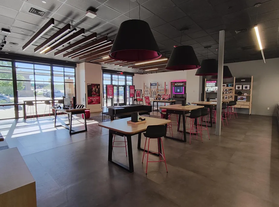 Interior photo of T-Mobile Store at Arapahoe & Parker, Centennial, CO