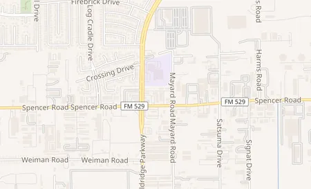 map of 13040 FM 529 Ste B Houston, TX 77041