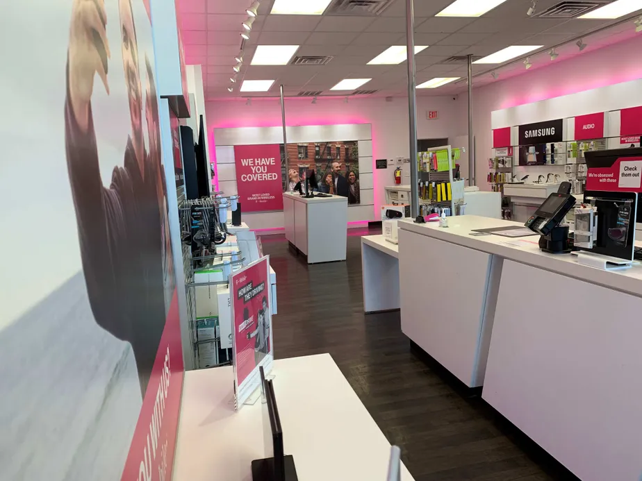 Interior photo of T-Mobile Store at Wesley Street & I-30, Greenville, TX