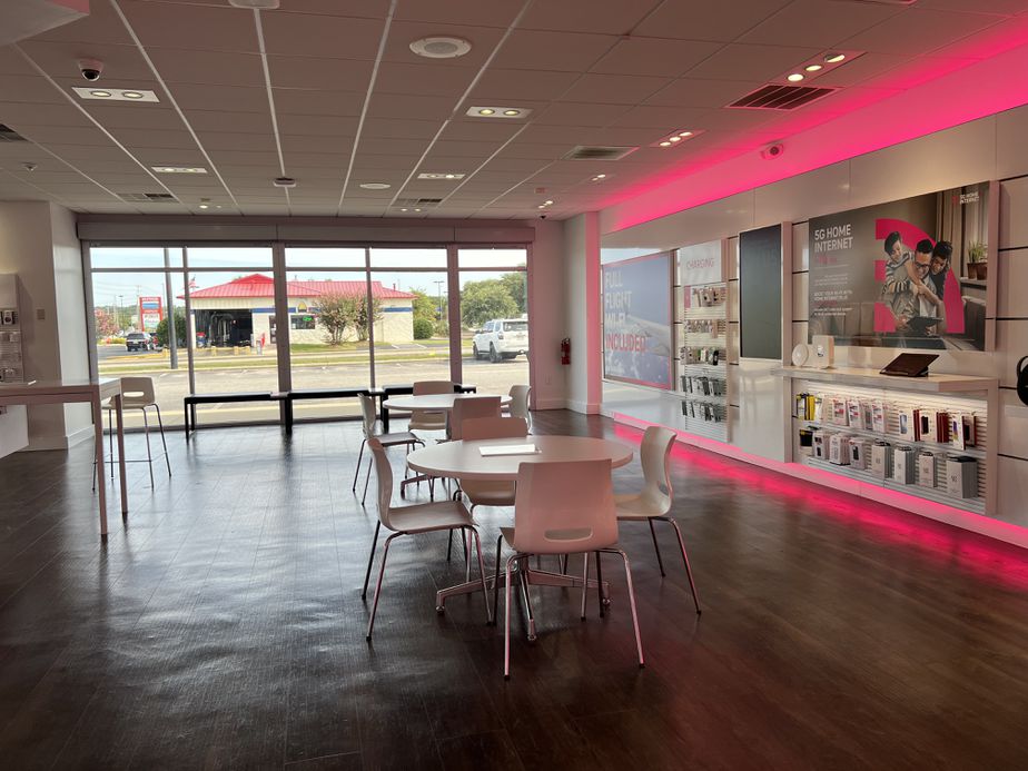 Interior photo of T-Mobile Store at Forest Hills Rd, Wilson, NC