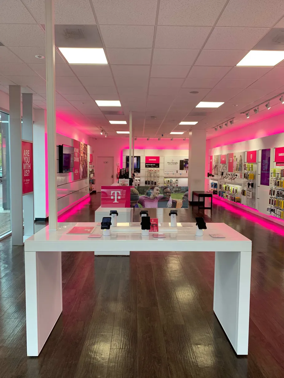 Interior photo of T-Mobile Store at Villa LA Jolla Dr & Nobel Dr, La Jolla, CA
