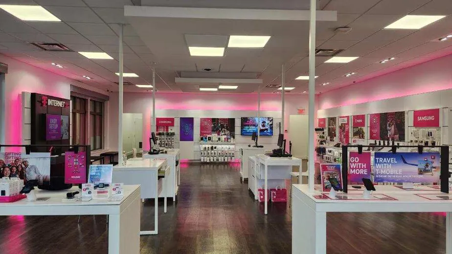Interior photo of T-Mobile Store at 135th St & Metcalf Ave, Overland Park, KS