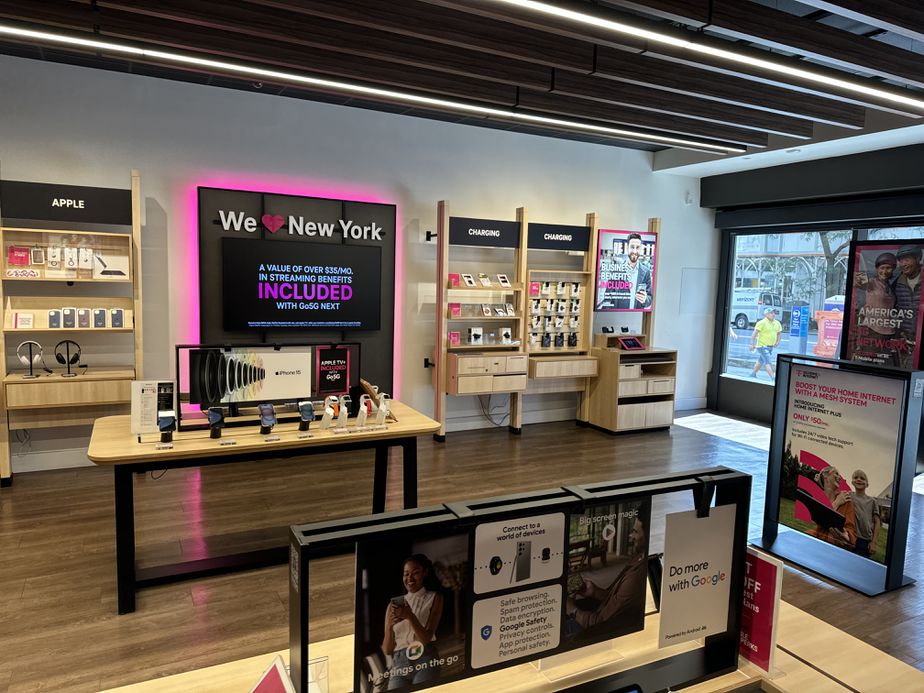 Interior photo of T-Mobile Store at E 86th St & 3rd Ave, New York, NY