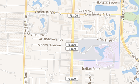 map of 2695 N Military Trail 8 West Palm Beach, FL 33409