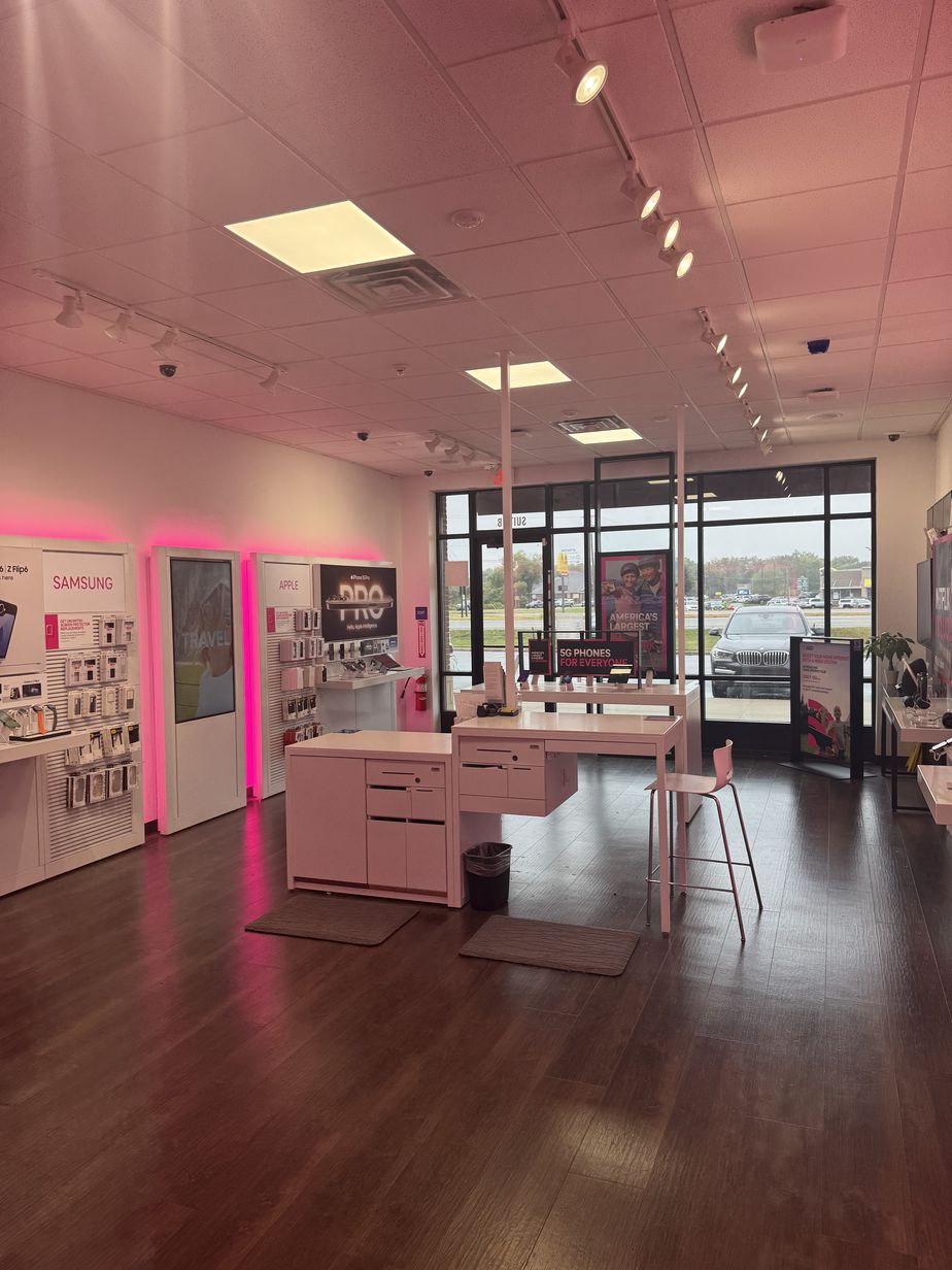 Interior photo of T-Mobile Store at West Shore Dr & Riley St, Holland, MI