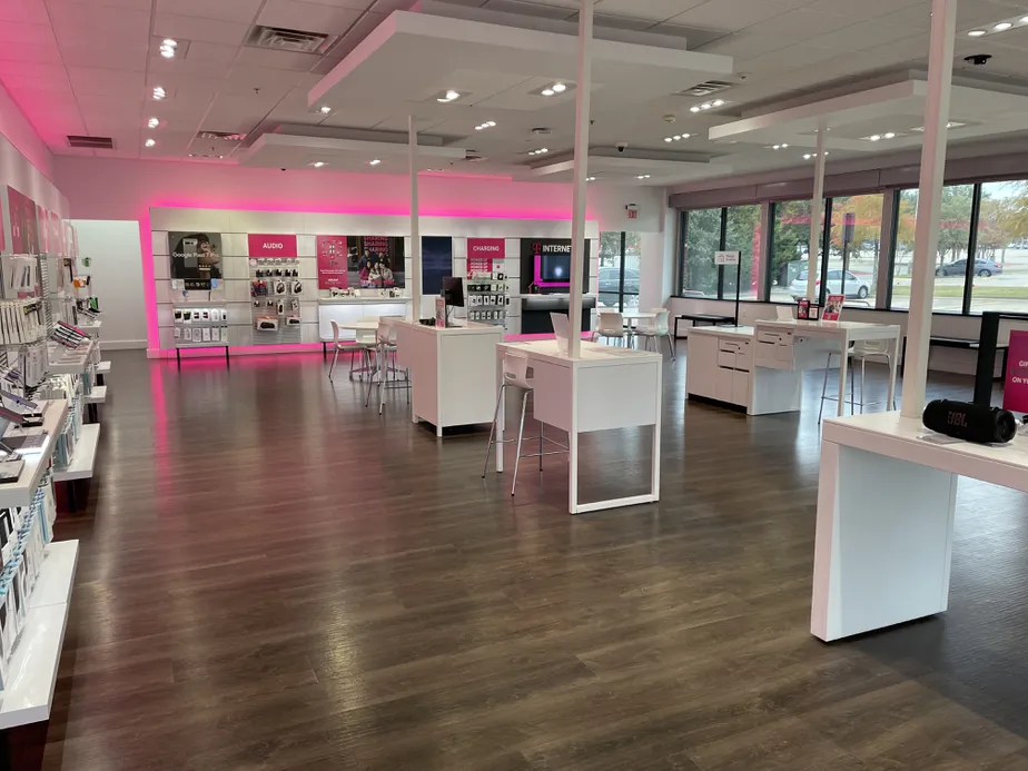 Interior photo of T-Mobile Store at McKinney Towne Crossing, Mckinney, TX