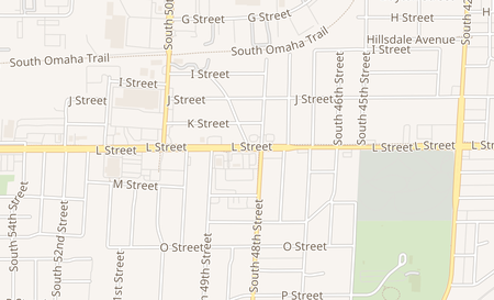 map of 4837 L Street Omaha, NE 68117