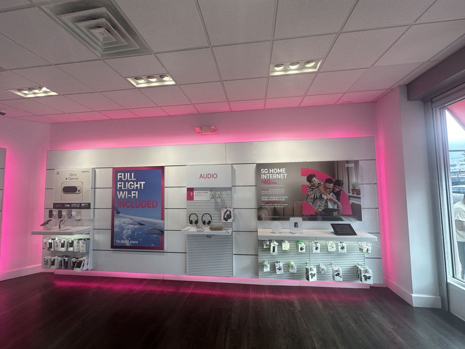 Interior photo of T-Mobile Store at Blue Hill Ave & Cummins Pkwy, Mattapan, MA