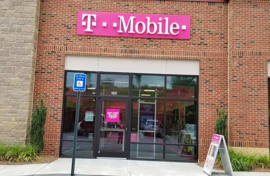 Exterior photo of T-Mobile store at Hamilton Mill Rd & Sardis Church Rd 2, Buford, GA