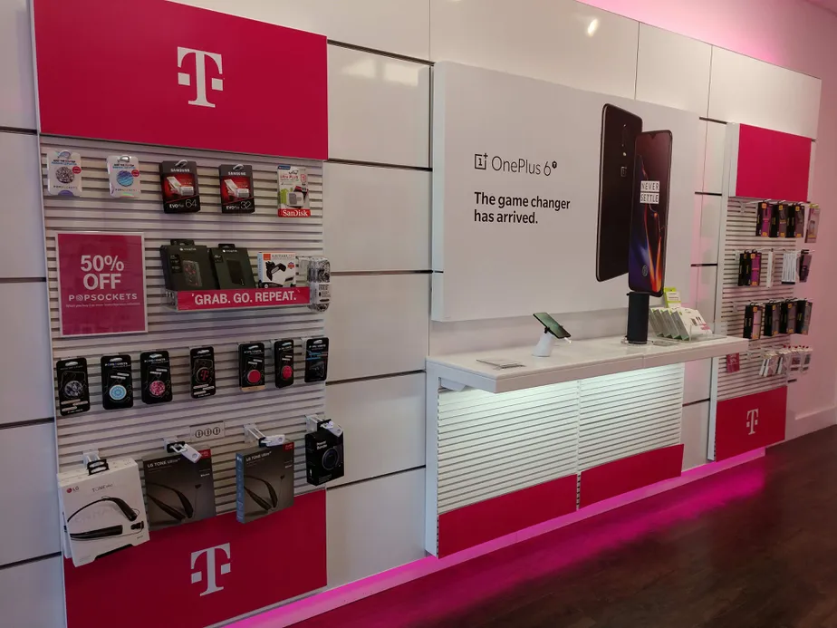 Interior photo of T-Mobile Store at E Wallace Kneeland Blvd & Olympic Hwy N, Shelton, WA