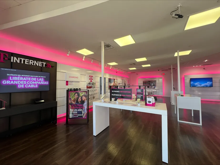Interior photo of T-Mobile Store at Sand Lake & Golden Sky, Orlando, FL