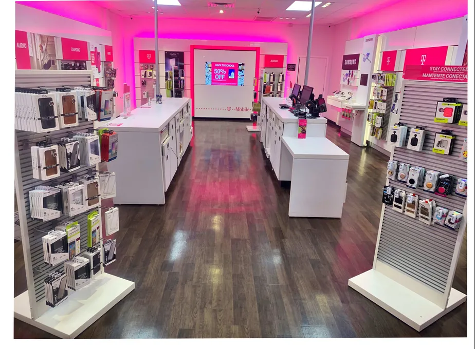 Interior photo of T-Mobile Store at Houston Hwy & Delmar Drive, Victoria, TX