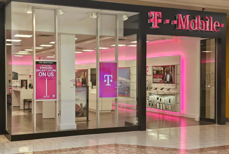  Exterior photo of T-Mobile Store at Salmon Run Mall, Watertown, NY 