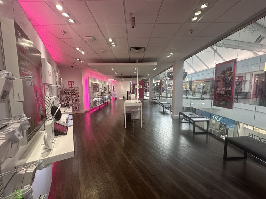 Interior photo of T-Mobile Store at Town East Mall, Mesquite, TX
