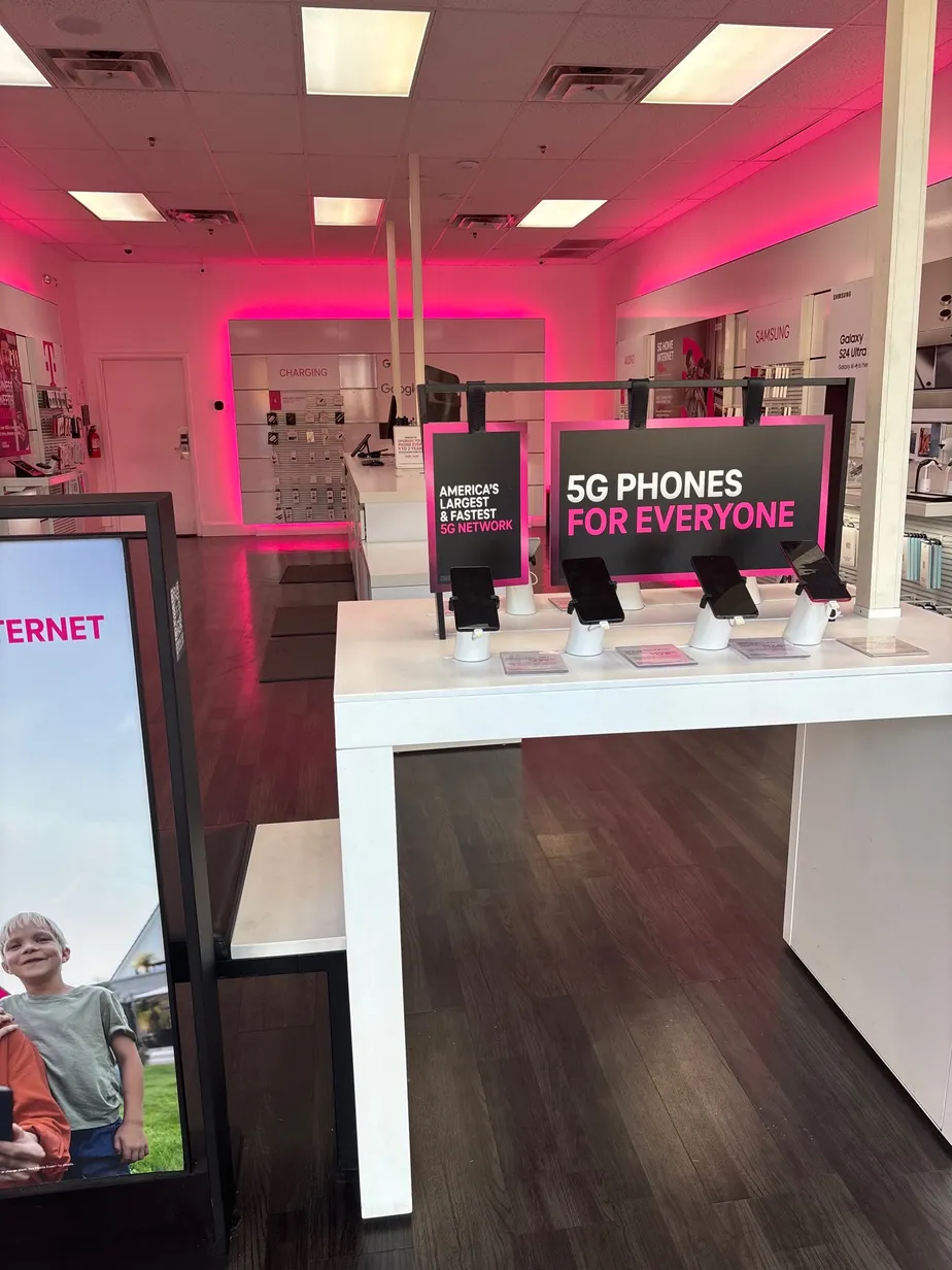  Interior photo of T-Mobile Store at Combs & Gantzel, San Tan Valley, AZ 