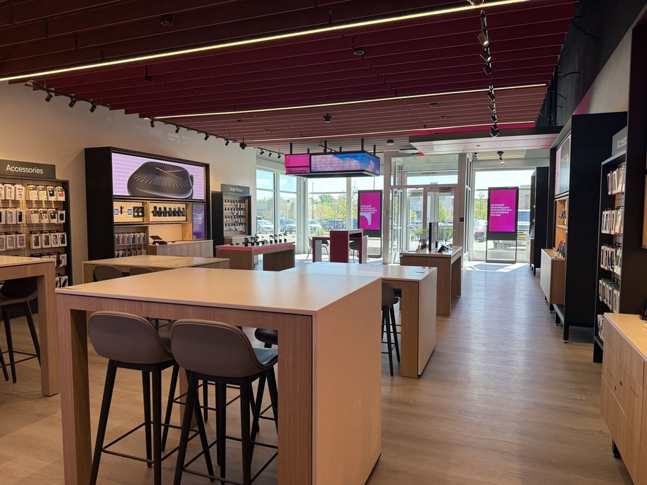 Interior photo of T-Mobile Store at Foothills Mall, Fort Collins, CO
