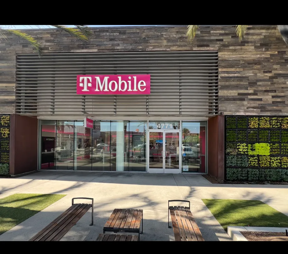  Exterior photo of T-Mobile Store at Azalea Shopping Center, South Gate, CA 