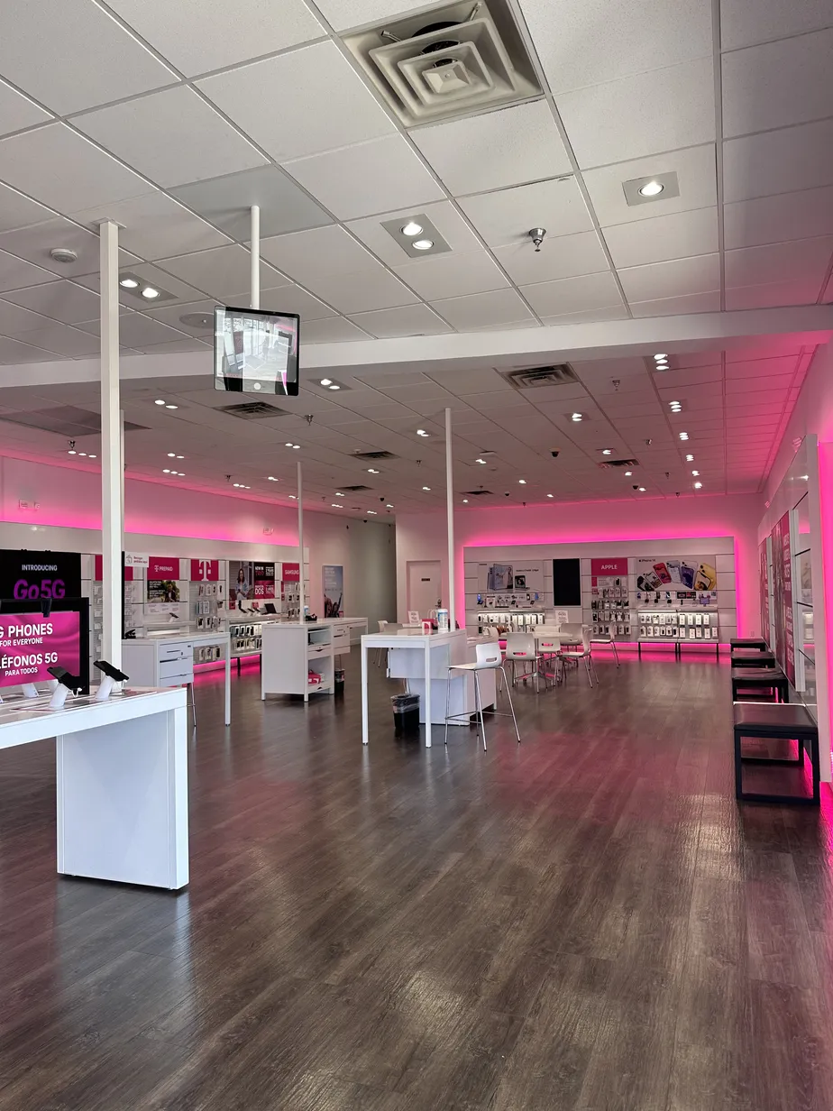 Interior photo of T-Mobile Store at Jefferson, Dallas, TX