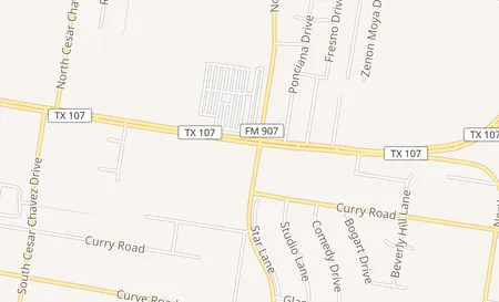 map of 5224 E University Dr Ste D Edinburg, TX 78542