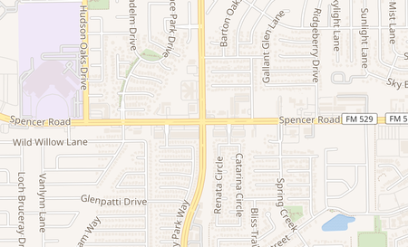 map of 17121 FM 529 Houston, TX 77095