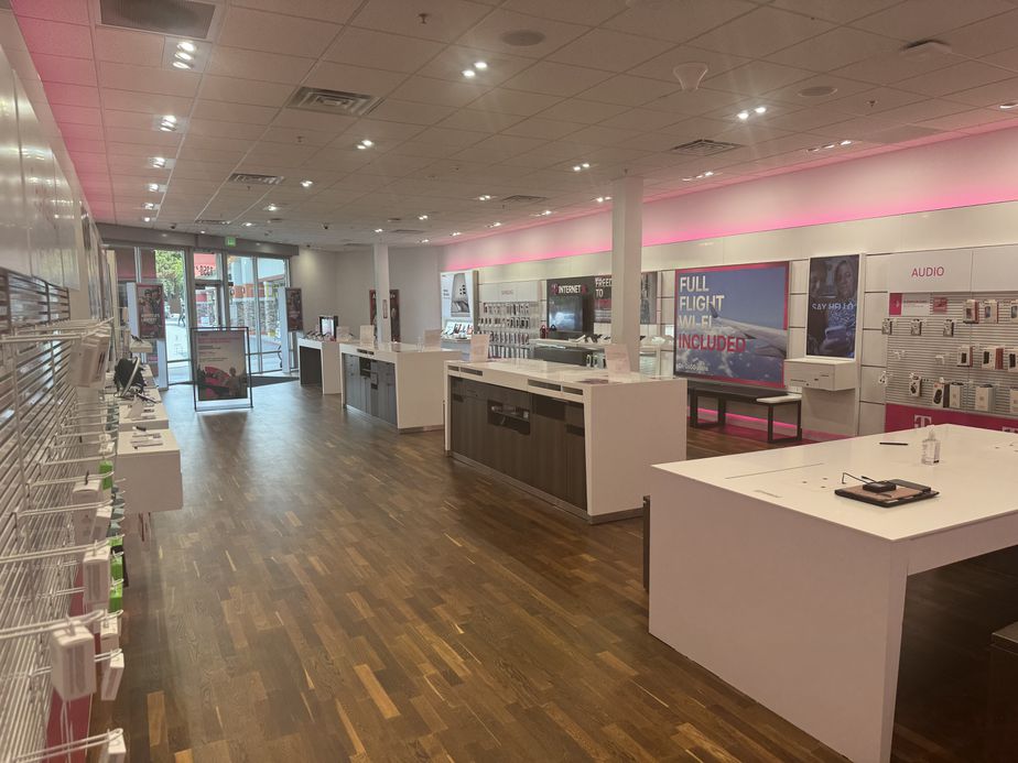 Interior photo of T-Mobile Store at Grant & Phyllis, Mountain View, CA
