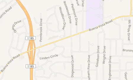 map of 4204 Buena Vista Rd. Columbus, GA 31907