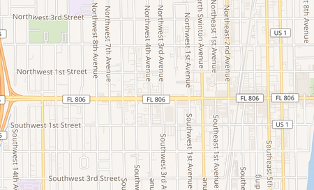 map of 301 W Atlantic Ave R3A Delray Beach, FL 33444