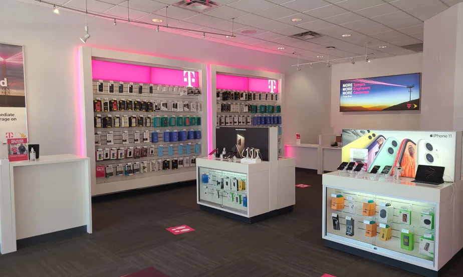Interior photo of T-Mobile Store at 21st St & 14th Ave, Lewiston, ID