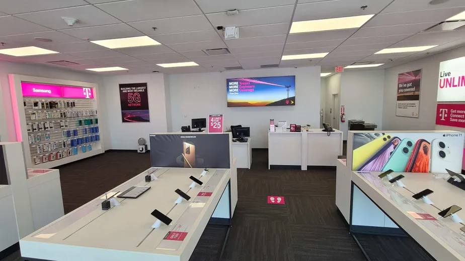 Interior photo of T-Mobile Store at Hwy 114 & Allison Ave, Fort Worth, TX