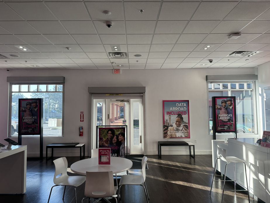 Interior photo of T-Mobile Store at The Marketplace On Ming, Bakersfield, CA