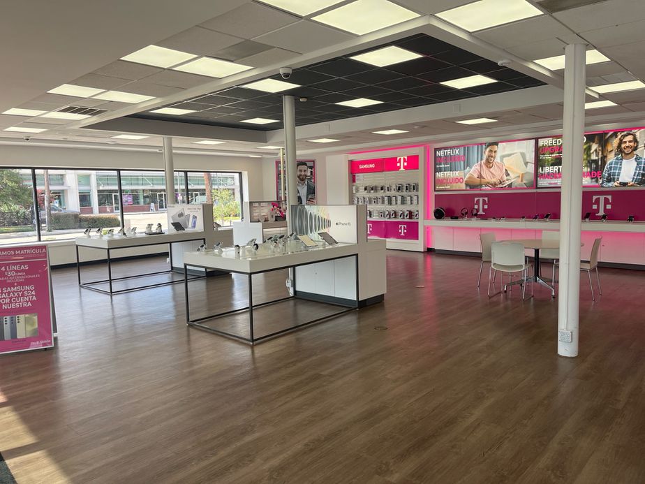 Interior photo of T-Mobile Store at Westheimer Rd & Huldy St, Houston, TX