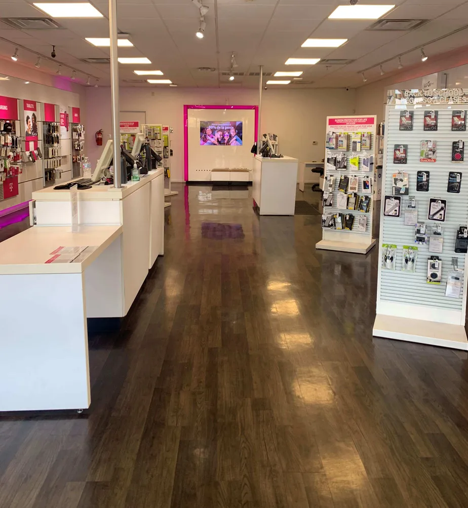 Interior photo of T-Mobile Store at E Riverside Dr & Pleasant Valley Rd, Austin, TX
