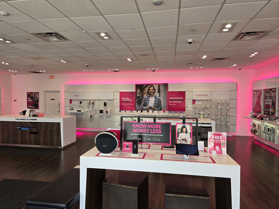 Interior photo of T-Mobile Store at Mayfield Rd & Golden Gate Blvd, Mayfield Heights, OH