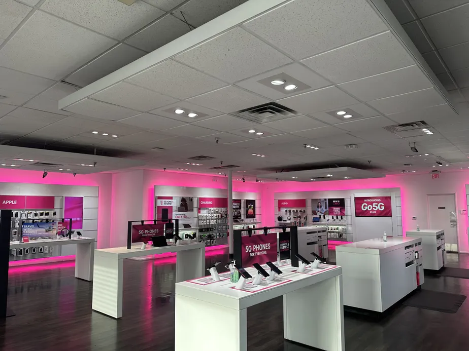 Interior photo of T-Mobile Store at The Commons at Deerbrook, Humble, TX