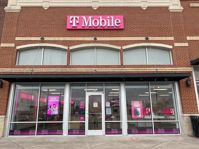 Exterior photo of T-Mobile store at Craig Dr & Eldorado Pkwy, Mckinney, TX