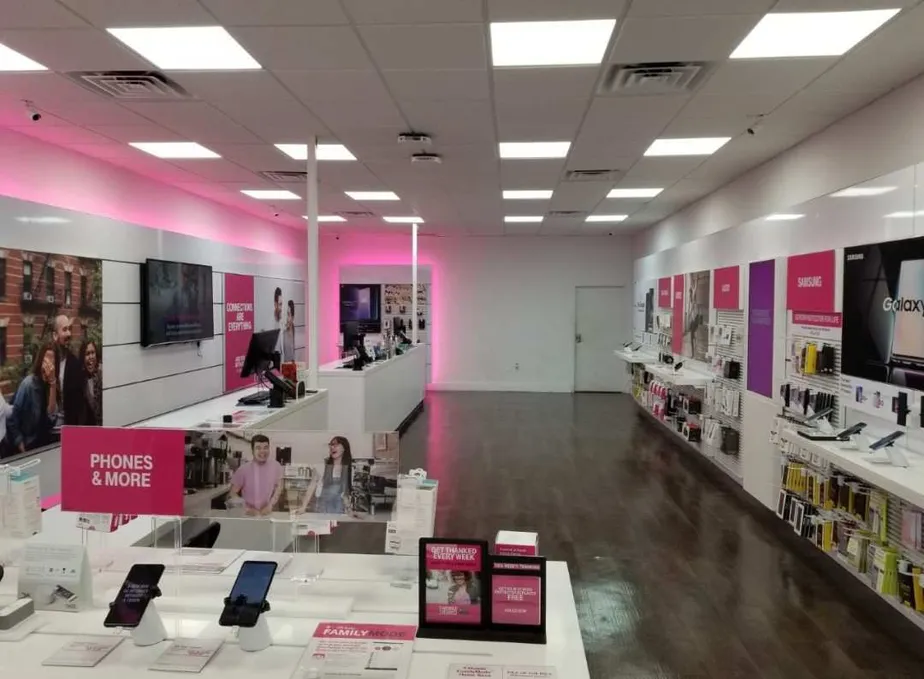 Interior photo of T-Mobile Store at E Main St & Ham Ln, Uvalde, TX